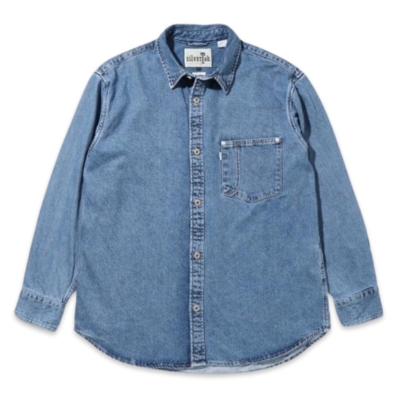 Levi’s SilverTab Oversized Denim Work Shirt - Japan - Picture 8 of 8
